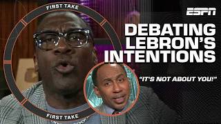 Shannon Sharpe CALLS OUT Stephen A 🗣️ LeBrons not TALKING ABOUT YOU doubting Deion  First Take [upl. by Keon]