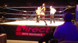 Velvet Sky vs Gail Kim in Rome GA 6713 Part 1 [upl. by Aigneis]