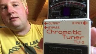 Will Hessey  Thoughts on the Boss TU2 Chromatic Tuner [upl. by Roid]