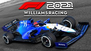 F1 2021 WILLIAMS FW43B MOD GAMEPLAY  George Russell Onboard [upl. by Nivled97]