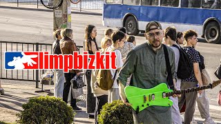 Limp Bizkit in PUBLIC limpbizkit [upl. by Eimmak]