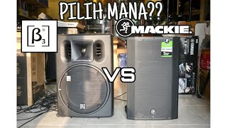 Review Speaker THUMP 15 vs BETA3 15Inc [upl. by Primalia]