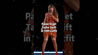 pause to get Taylor Swift in 1989 outfit taylorswift shorts [upl. by Ennayhc895]