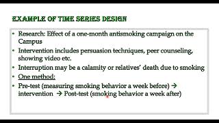 3 Time series Quasi Expt Design [upl. by Nordin]