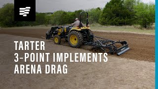 TARTER 3Point Implements Arena Drag [upl. by Cosetta648]