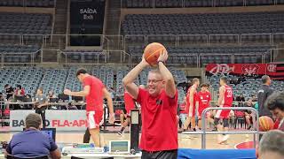 FLAMENGO X PAULISTANO BASQUETE 🏀 NBBflamengo basquete brasil [upl. by Lalittah]