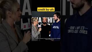 Artem vakhitov 1st ufc interview ufcshots [upl. by Nashoma]