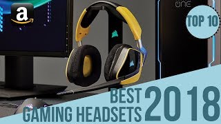 Top 10 Best Gaming Headsets Under 100 of 2018 [upl. by Drofhsa]