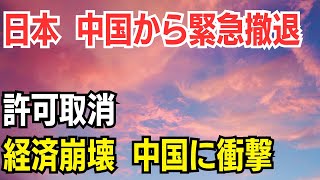 中国半導体 日本がトドメ 輸出停止 中国経済 消滅危機 [upl. by Avis682]