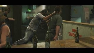 GTA V Trevor Beating Up People [upl. by Kravits]