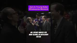 WHOLESOME Moment between Kobe Bryant and Jack Nicholson before the NBA All Star Game 🥲🥲 ripkobe [upl. by Einatsed]