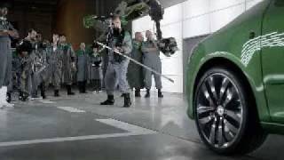 Skoda Fabia vRS Mean Green TV commercial [upl. by Cass756]