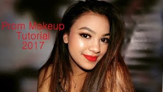 Prom Makeup Tutorial 2017 [upl. by Ettennyl]