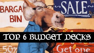 TOP 6 BUDGET DECKS WITH UPGRADES  August 2024  Standard  MTG Arena [upl. by Connolly321]