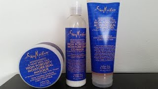 Review Shea Moisture High Porosity Line [upl. by Asined]