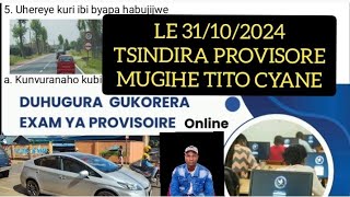 amategeko yumuhanda ibibazo nibisubizo 20243110HONESTDRIVINGSCHOOL [upl. by Bohannon799]