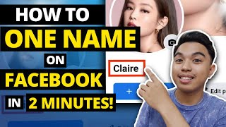 HOW TO ONE NAME ON FACEBOOK 2023 l ONE NAME ON FACEBOOK 2023 l HOW TO SINGLE NAME ON FACEBOOK [upl. by Oirram915]