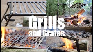 Grills Grates and Fire Anchors What I use for Campfire Cooking [upl. by Selbbep244]