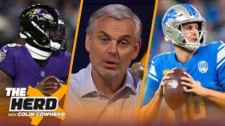 Colins Championship Picks Ravens dethrone Chiefs at home Lions cover vs 49ers  NFL  THE HERD [upl. by Nolava868]