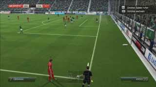 SV Werder Bremen  FC Bayern München  Buli 32 Spieltag  26042014  Fifa [upl. by Dammahom]