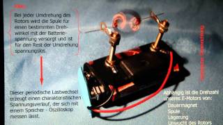 Gleichstrommotor Messung der Drehzahl [upl. by Sontag]