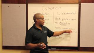 Divorce  Contested and Uncontested Divorce in Alabama [upl. by Loziram100]