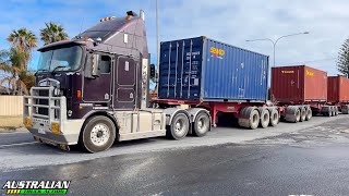 Aussie Truck Spotting Episode 335 Largs Bay South Australia 5016 [upl. by Nolra]