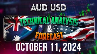 Latest AUDUSD Forecast and Technical Analysis for October 11 2024 [upl. by Sikras]