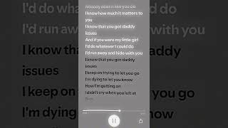 daddy issues go ahead and cry little girl nobody does it  the neighbourhood sped up┊serein [upl. by Lizabeth]