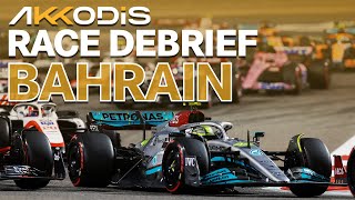 Pit Stops Porpoising amp More  2022 Bahrain GP Akkodis F1 Race Debrief [upl. by Aniroc]