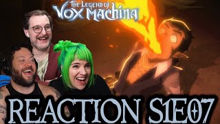 This show is TURNING IT UP  The Legend of Vox Machina S1x7 REACTION [upl. by Carlyle]