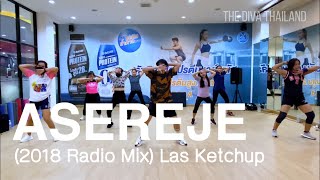 Dance Workout Asereje 2018 Radio Mix  Las Ketchup  Zumba  Diva Dance  The Diva Thailand [upl. by Nnodnarb]