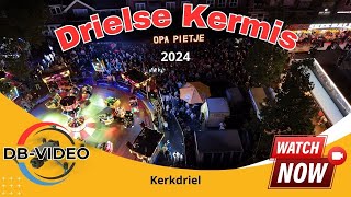 4K 🇳🇱 Drielse Kermis 2024  Opa Pietje  Kerkdriel [upl. by Gundry]