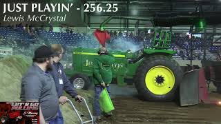 Southern Invitational 2020 FINALS  11000 Hot Farm Tractors  Lets Go Pulling [upl. by Wessling951]