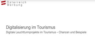 Digitalisierung Herausforderung und Chance für den Tourismus [upl. by Aroel]