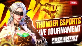 Live streaming of THUNDER ESPORTS LIVE TOURNAMENT [upl. by Jacqui]