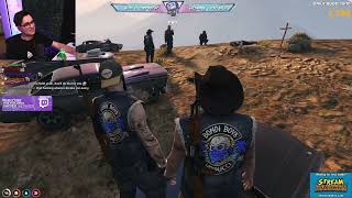 Edbert watches Collin and Barry react to his fiancée dying BBMC NoPixel GTA RP [upl. by Hnil]