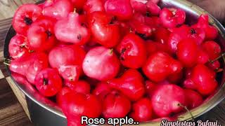 Chambanga achar  rose apple pickle champanga achaar rose apple recipe easy pickle [upl. by Ecienahs285]