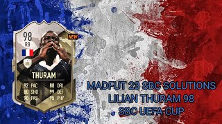 Lilian Thuram Sbc Uefa Cup Madfut 23 [upl. by Dareen]