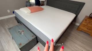 Nectar Premier Hybrid King Mattress Medium Firm Memory Foam Heat Wicking Cooling Technology [upl. by Yenittirb]