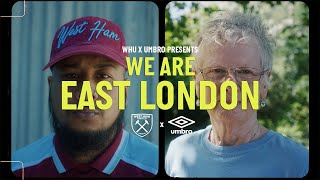 quotWE ARE EAST LONDONquot  WEST HAM KIT LAUNCH 20212022 [upl. by Hiller713]