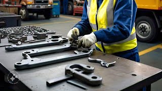 From Steel to Strength Crafting HeavyDuty Hinges for Trailers amp Trucks [upl. by Annat124]