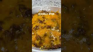 Easy and delicious Frito Chili Pie with just 3 ingredients Quick family chili pie dinner recipe [upl. by Themis473]