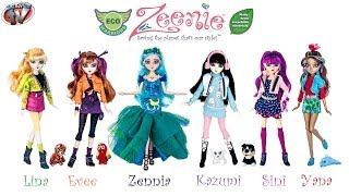 Zeenie Dollz Eco Warriors Zennia Doll Toy Review Zeeniedollzcom [upl. by Euqinamod608]