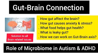 GutBrain connection solution of all brain related issuebrain coordinationdepressionconstipation [upl. by Meisel]