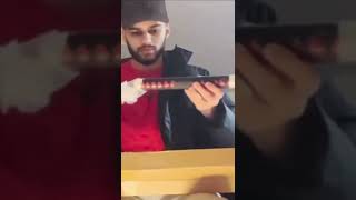 Tanjiro sword unboxing demonslayer anime unboxing [upl. by Olyhs]