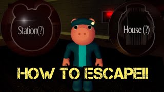 HOW TO ESCAPE PIGGY RESULT OF ISOLATION CHAPTER 12 [upl. by Humphrey]