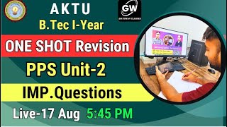 PPS I UNIT2 I ONE SHOT REVISION I by Pragya Maam I Gateway Classes [upl. by Ikuy]