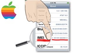 Como ver o número IMEI do iphone [upl. by Manny109]