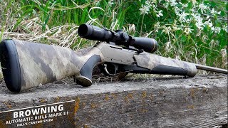 Gear 101  Browning Automatic Rifle Mark III Hells Canyon Speed [upl. by Aneryc]